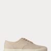 Pantofi de pânză Ralph Lauren bej pentru bărbați Pantofi de pânză Ralph Lauren bej pentru bărbați