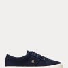 Pantofi de pânză Ralph Lauren Janson II pentru femei bleumarin Pantofi de pânză Ralph Lauren Janson II pentru femei bleumarin