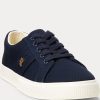 Pantofi de pânză Ralph Lauren Janson II pentru femei bleumarin Pantofi de pânză Ralph Lauren Janson II pentru femei bleumarin
