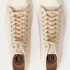 Pantofi de pânză Ralph Lauren Mayport crem pentru bărbați Pantofi de pânză Ralph Lauren Mayport crem pentru bărbați
