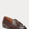 Pantofi de rochie din piele de vițel Belvin Ralph Lauren maro închis pentru bărbați Pantofi de rochie din piele de vițel Belvin Ralph Lauren maro închis pentru bărbați