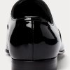 Pantofi de rochie din piele lăcuită Ralph Lauren Paget pentru bărbați negri Pantofi de rochie din piele lăcuită Ralph Lauren Paget pentru bărbați negri