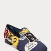 Pantofi de rochie din pânză Ralph Lauren Paxton multicolori pentru bărbați Pantofi de rochie din pânză Ralph Lauren Paxton multicolori pentru bărbați