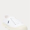 Pantofi de sport cu vârf de pânză Ralph Lauren Essence 100 pentru bărbați alb/marin Pantofi de sport cu vârf de pânză Ralph Lauren Essence 100 pentru bărbați alb/marin