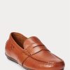 Pantofi maro pentru bărbați Ralph Lauren Reynold din piele șofer casual