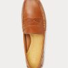 Pantofi maro pentru bărbați Ralph Lauren Reynold din piele șofer casual