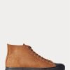 Pantofi maro Ralph Lauren Mayport din piele intoarsa pentru barbati Pantofi maro Ralph Lauren Mayport din piele intoarsa pentru barbati