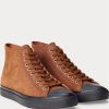 Pantofi maro Ralph Lauren Mayport din piele intoarsa pentru barbati Pantofi maro Ralph Lauren Mayport din piele intoarsa pentru barbati