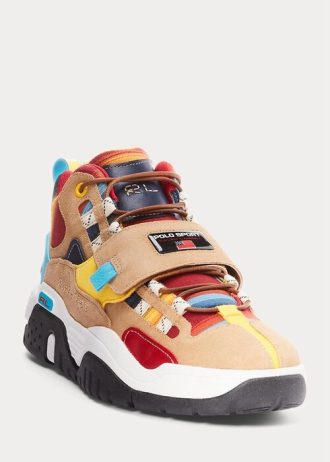 Pantofi multicolori Ralph Lauren PS100 Ombré pentru bărbați Pantofi multicolori Ralph Lauren PS100 Ombré pentru bărbați