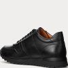 Pantofi negri din piele de vițel Ralph Lauren Ethan pentru bărbați Pantofi negri din piele de vițel Ralph Lauren Ethan pentru bărbați