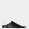 Pantofi negri din piele Ralph Lauren Jermain pentru bărbați Pantofi negri din piele Ralph Lauren Jermain pentru bărbați