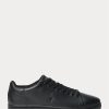 Pantofi negri din piele Ralph Lauren Wilton pentru bărbați Pantofi negri din piele Ralph Lauren Wilton pentru bărbați