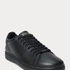 Pantofi negri din piele Ralph Lauren Wilton pentru bărbați Pantofi negri din piele Ralph Lauren Wilton pentru bărbați