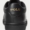 Pantofi negri din piele Ralph Lauren Wilton pentru bărbați Pantofi negri din piele Ralph Lauren Wilton pentru bărbați
