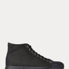 Pantofi negri din pânză Ralph Lauren Mayport de damă Pantofi negri din pânză Ralph Lauren Mayport de damă