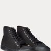 Pantofi negri din pânză Ralph Lauren Mayport de damă Pantofi negri din pânză Ralph Lauren Mayport de damă
