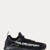 Pantofi negri Ralph Lauren Polo Sport Tech Racer de damă
