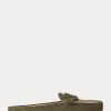 Pantofi plati din piele de căprioară pentru femei Ralph Lauren Brynn Olive Pantofi plati din piele de căprioară pentru femei Ralph Lauren Brynn Olive