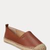 Pantofi plati din piele maro Ralph Lauren Cameryn IV de damă Pantofi plati din piele maro Ralph Lauren Cameryn IV de damă