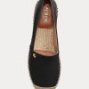 Pantofi plati din piele negri Ralph Lauren Cameryn IV de damă Pantofi plati din piele negri Ralph Lauren Cameryn IV de damă