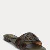 Pantofi plati pentru femei Ralph Lauren Alegra cu imprimeu zebră și vițel Pantofi plati pentru femei Ralph Lauren Alegra cu imprimeu zebră și vițel
