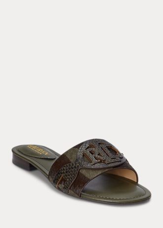 Pantofi plati pentru femei Ralph Lauren Alegra cu imprimeu zebră și vițel Pantofi plati pentru femei Ralph Lauren Alegra cu imprimeu zebră și vițel