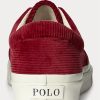 Pantofi roșii din velur Ralph Lauren Keaton pentru bărbați Pantofi roșii din velur Ralph Lauren Keaton pentru bărbați
