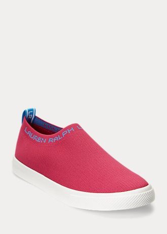 Pantofi slip-on Ralph Lauren Jordyn pentru damă fucsia