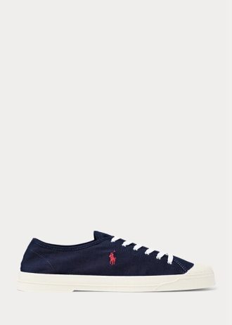 Pantofi sport cu vârf de pânză Ralph Lauren Essence 100 pentru bărbați bleumarin/roșu
