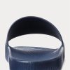 Papuci Ralph Lauren Signature Pony pentru bărbați bleumarin/roșu Papuci Ralph Lauren Signature Pony pentru bărbați bleumarin/roșu