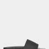 Papuci Ralph Lauren Signature Pony pentru bărbați negri/albi Papuci Ralph Lauren Signature Pony pentru bărbați negri/albi