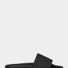 Papuci Ralph Lauren Signature Pony pentru bărbați negri/aurii Papuci Ralph Lauren Signature Pony pentru bărbați negri/aurii