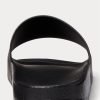 Papuci Ralph Lauren Signature Pony pentru bărbați negri/aurii Papuci Ralph Lauren Signature Pony pentru bărbați negri/aurii