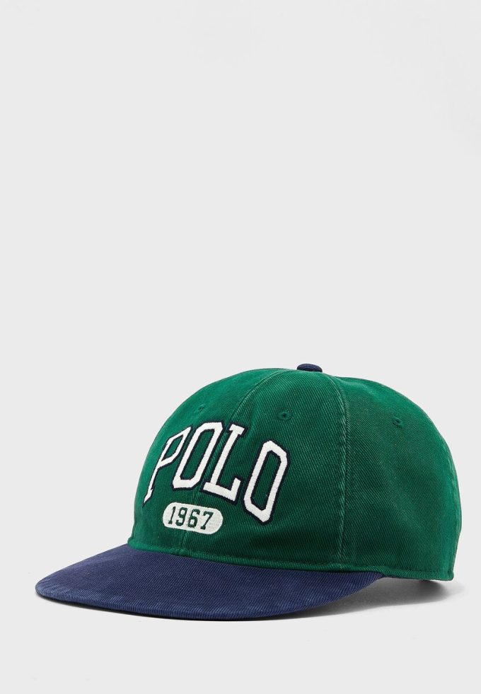 Pălării verzi cu imprimeu Ralph Lauren pentru bărbați