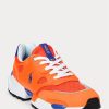 Portocaliu / Royal pentru bărbați Ralph Lauren Jogger Suede & Adidași din plasă Portocaliu / Royal pentru bărbați Ralph Lauren Jogger Suede & Adidași din plasă