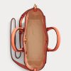 Prnt Khaki Mjcqrd/Portsid Genți tote pentru femei Ralph Lauren, jacquard, medii, cu monogramă