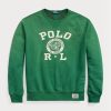 Pulover pentru bărbați, verde, cu logo Ralph Lauren Pulover pentru bărbați, verde, cu logo Ralph Lauren