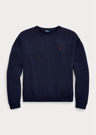Pulover pentru damă, bluză, Ralph Lauren, din fleece crewneck Pulover pentru damă, bluză, Ralph Lauren, din fleece crewneck