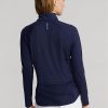 Pulover pentru femei Ralph Lauren din jerseu cu fermoar sfert
