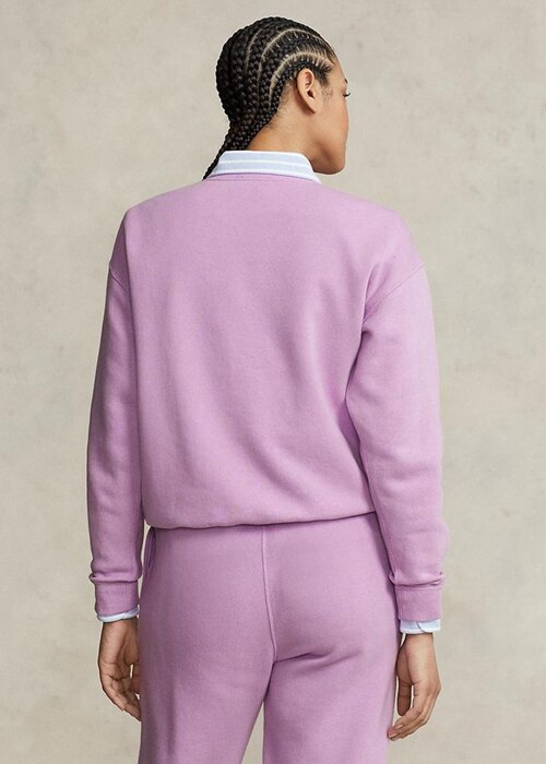 Pulover pentru femei Ralph Lauren Fleece Crewneck Pullover Pulover pentru femei Ralph Lauren Fleece Crewneck Pullover