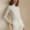 Pulovere cremă Ralph Lauren din cașmir pentru damă Pulovere cremă Ralph Lauren din cașmir pentru damă