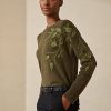 Pulovere de damă din cașmir cu decolteu rotund Ralph Lauren de damă Olive
