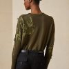 Pulovere de damă din cașmir cu decolteu rotund Ralph Lauren de damă Olive