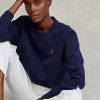 Pulovere din fleece Ralph Lauren pentru femei bleumarin Pulovere din fleece Ralph Lauren pentru femei bleumarin