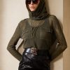 Pulovere din plasă din mătase-in, Ralph Lauren, pentru damă