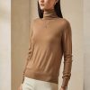 Pulovere maro Ralph Lauren din cașmir pentru femei