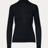 Pulovere negru Ralph Lauren din cașmir pentru femei