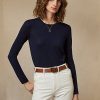 Pulovere Ralph Lauren din cașmir pentru damă, bleumarin