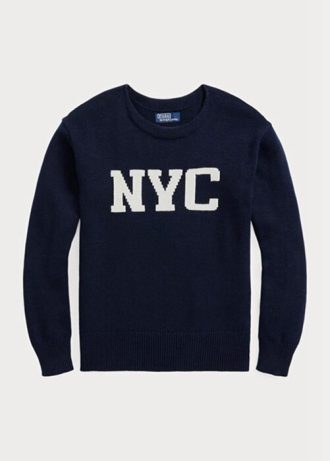Pulovere Ralph Lauren Nyc Crewneck pentru bărbați bleumarin Pulovere Ralph Lauren Nyc Crewneck pentru bărbați bleumarin