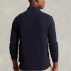 Pulovere Ralph Lauren pentru bărbați, din bumbac texturat, cu fermoar sfert Pulovere Ralph Lauren pentru bărbați, din bumbac texturat, cu fermoar sfert